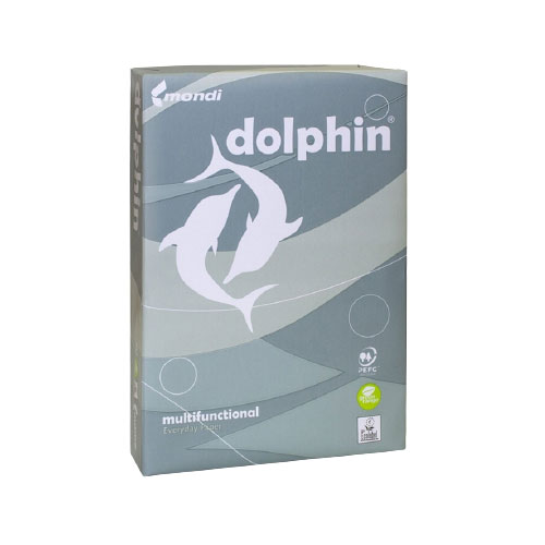 Mondi Dolphin® - Risma Carta A4 - 500 fogli - 80gr. standard - Eco Progress